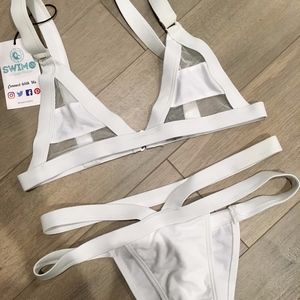 White Swim Szn Bikini